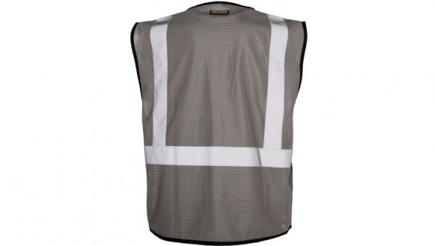 Grey ML Kishigo B120 Series Economy Enhanced Visibility Mesh Identification Vest