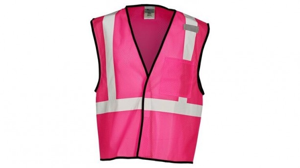 Pink ML Kishigo B120 Series Economy Enhanced Visibility Mesh Identification Vest