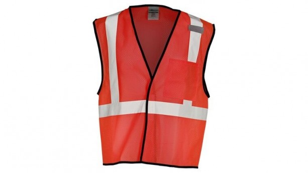 Red ML Kishigo B120 Series Economy Enhanced Visibility Mesh Identification Vest