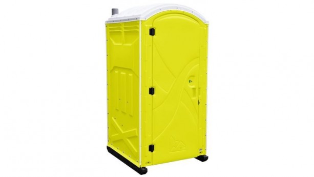 Yellow Axxis Portable Restroom Unit Rental