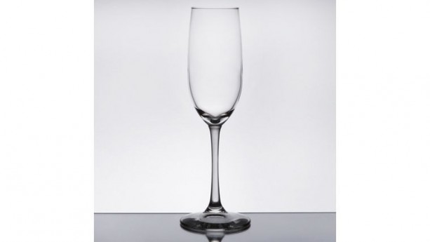 8 oz. Libbey 7500 Vina Champagne Flute Glass Rental