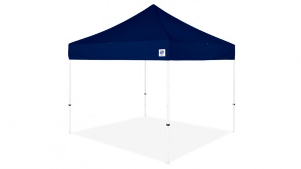   10' x 10' Navy Blue Ez Up Eclipse Pop Up Tent