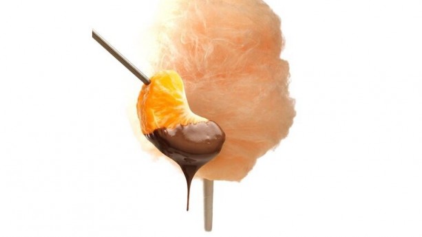 Chocolate Orange Cotton Candy Flossugar