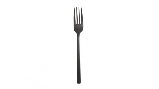 Fortessa® Arezzo Brushed Black Table Fork 7.25