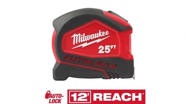 25' Milwaukee Auto Lock Tape Measure