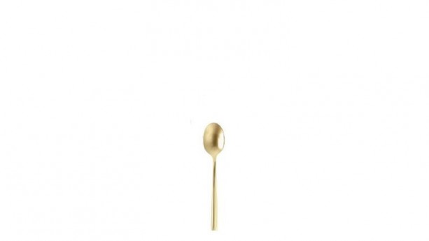 Fortessa® Arezzo Brushed Gold Espresso Spoon 5.1