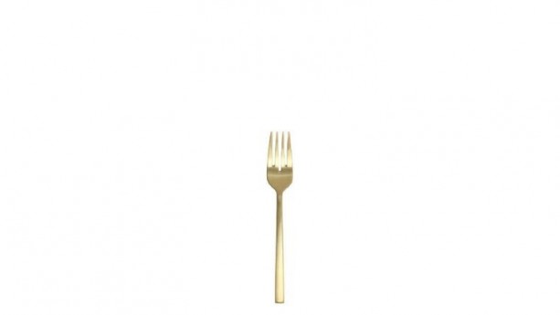 Fortessa® Arezzo Brushed Gold Salad Fork 7
