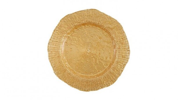 Gold Mosaico Charger