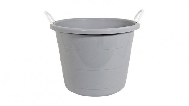 Grey Rope Handle Plastic Drink Tub Rental