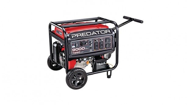 9000 Watt Predator 7250 Running Watts, 13 HP (420cc) Generator CARB with GFCI Outlet Protection Rental