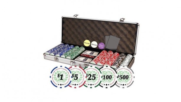 500 Da Vinci Professional Denominated Casino Clay Poker Chips With Case Rental