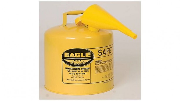 EAGLE 5GAL SAFETY DIESEL FUNNEL CAN