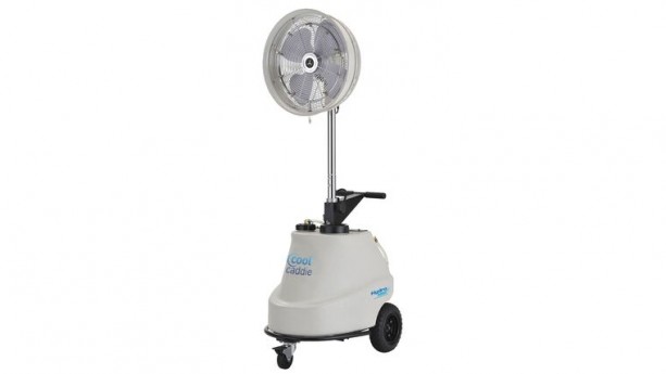 Cool Caddie-Self Contained Portable 1000 PSI Misting Fan
