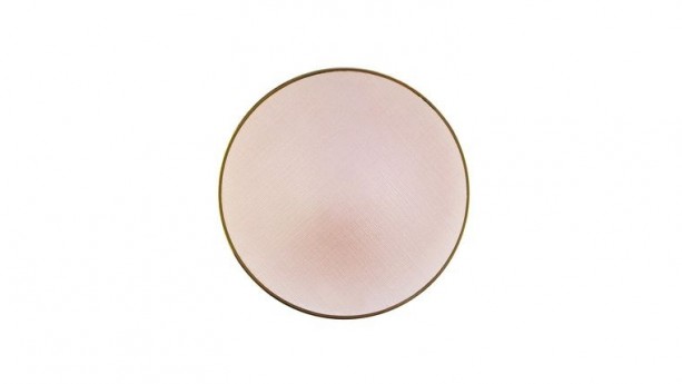 Pink Glass Charger Plate