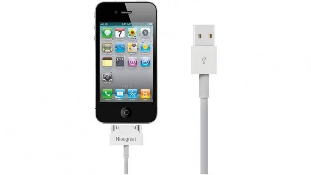 iPhone Charger 30 Pin Cable 6FT to USB Sync for iPhone 4 / 4S,iPad 1/2/3, iPod Touch, iPod Nano iPhone 3G / 3GS Case
