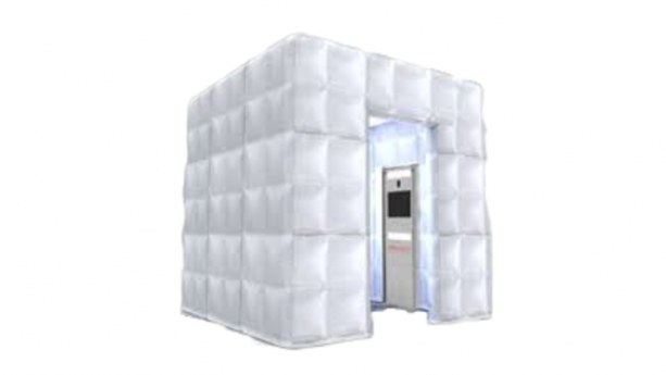 White Inflatable Photo Booth Enclosure Only Rental