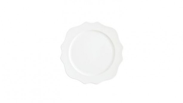 Trieste White Charger Plate