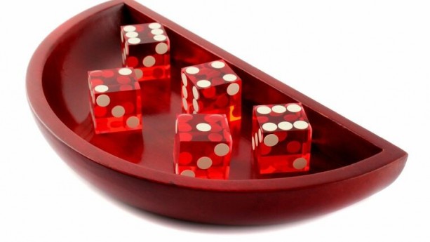Wooden Dice Boat/Bowl