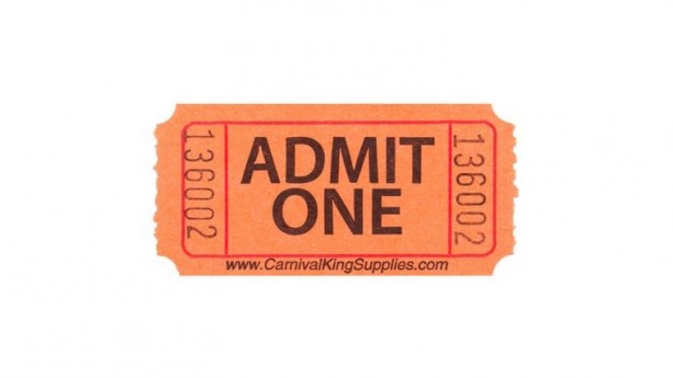 Orange Stack Roll Tickets (Double Roll - 2,000 Tickets) Purchase