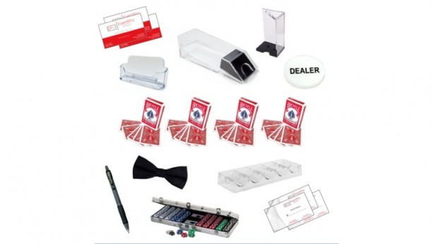 Poker Casino Table Accessory Package Rental
