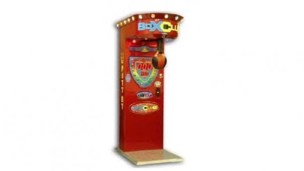 Punching Bag Arcade Game w/Stand