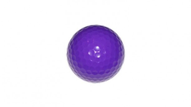 Purple Floating Golf Ball