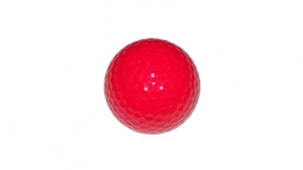 Red Floating Golf Ball