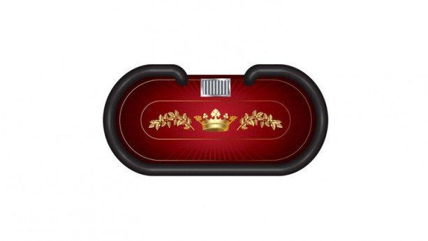 9' Custom Color Oval Poker/Texas Hold Em Casino Table Kit