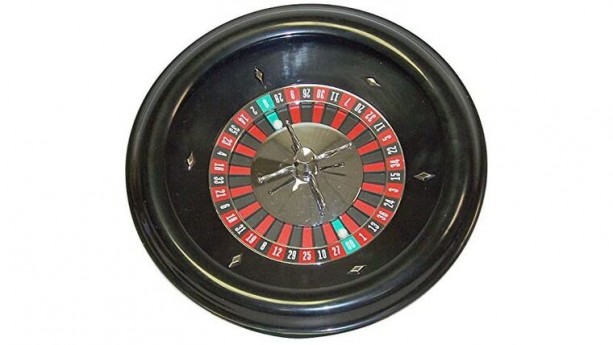 Plastic Casino Roulette Wheel