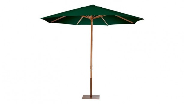 9' Hunter Green Market Umbrella