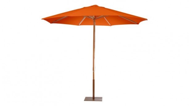 9' Orange Market Umbrella