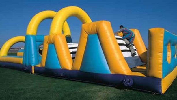 Sticky Olympics Inflatable Obstacle Challenge Game