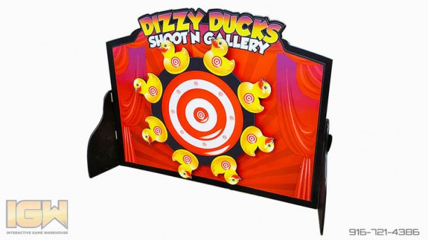 Dizzy Ducks Shoot N Gallery Game