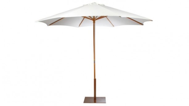 11' Off White Market Umbrella