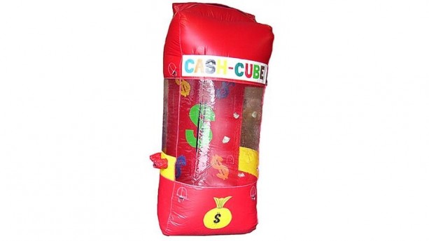 Inflatable Cash Cube / Cage / Money Machine / Slot Machine Rental 