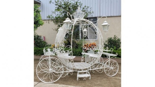 White Cinderella Carriage
