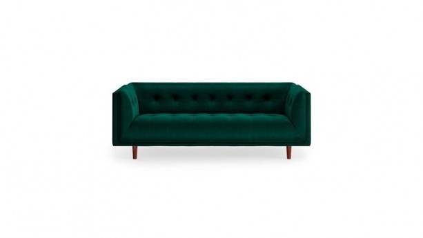 Emerald Green Theodorus Velvet Sofa