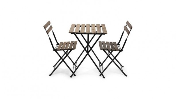 French Bistro Folding Table and Chair Set