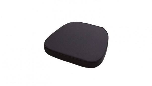 Black Chiavari Chair Cushion w/ Velcro Straps