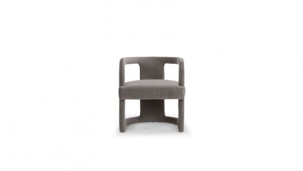 Grey Orrie Barrel Chair