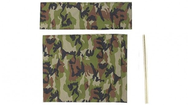 Camouflage Director Chair Canvas Top & Bottom