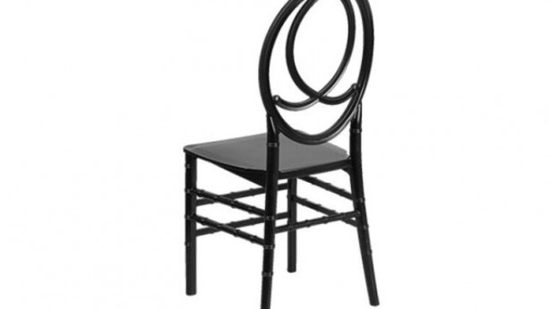 Black Phoenix Resin Chair