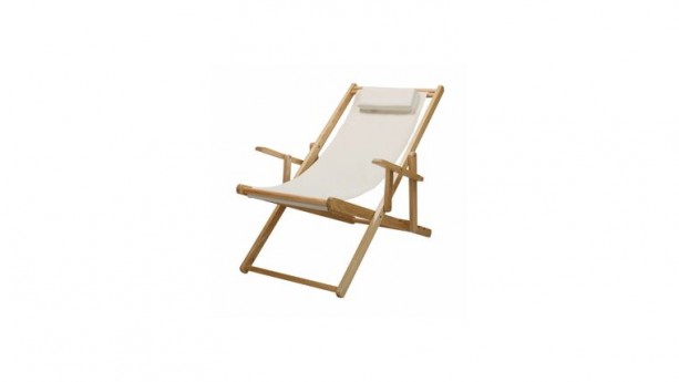 Natural Sling Chair Natural Frame with Canvas
