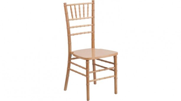 Natural Wood Chiavari Chair Rental