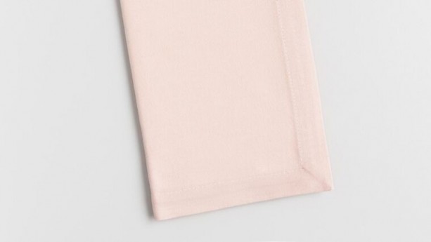 10 Dusty Pink Cotton Napkins
