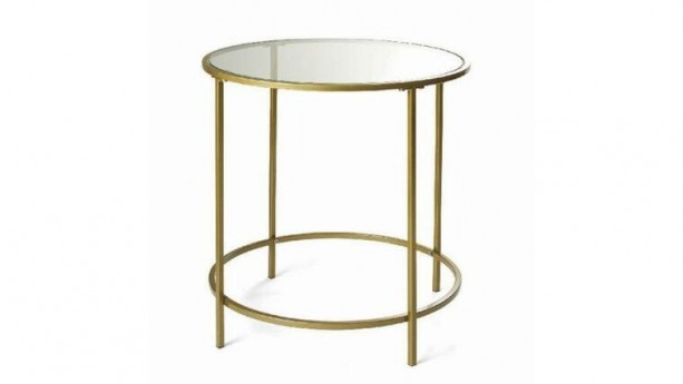 Accent Gold Side Table