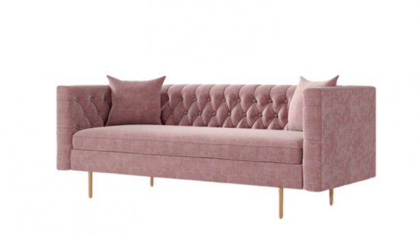 Dusty Pink Sofa
