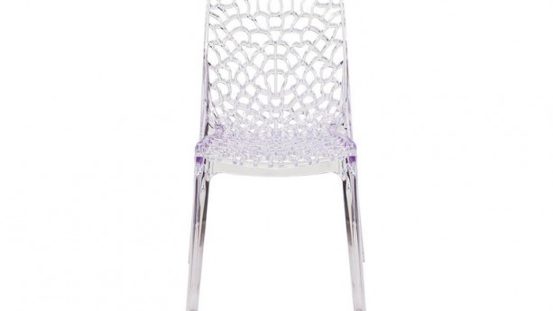 Clear Mosaic Chair