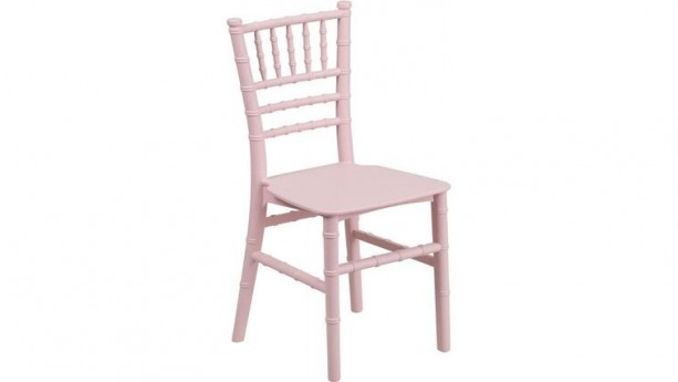 Pink Resin Kids Chiavari Chair