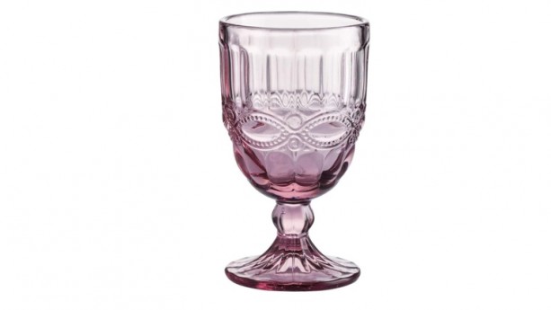 16 Pink Vintage Goblet Drinkware